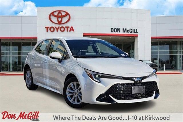used 2023 Toyota Corolla Hatchback car, priced at $23,423
