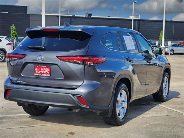 used 2023 Toyota Highlander car, priced at $32,570