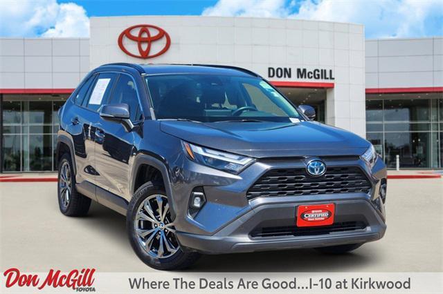 used 2022 Toyota RAV4 Hybrid car, priced at $28,185