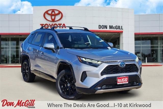 used 2023 Toyota RAV4 Hybrid car, priced at $28,675