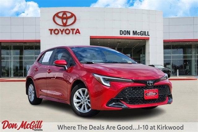 used 2023 Toyota Corolla Hatchback car, priced at $23,858