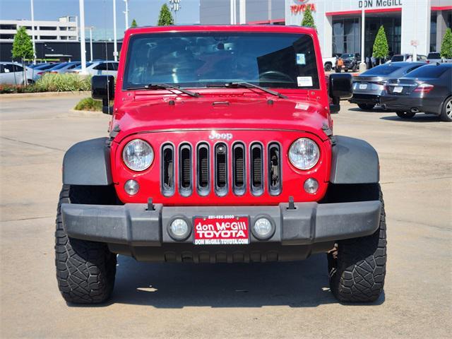 used 2015 Jeep Wrangler Unlimited car, priced at $18,922