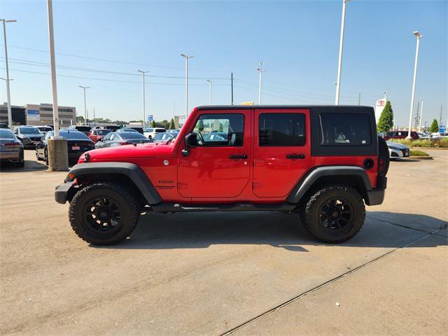 used 2015 Jeep Wrangler Unlimited car, priced at $18,922