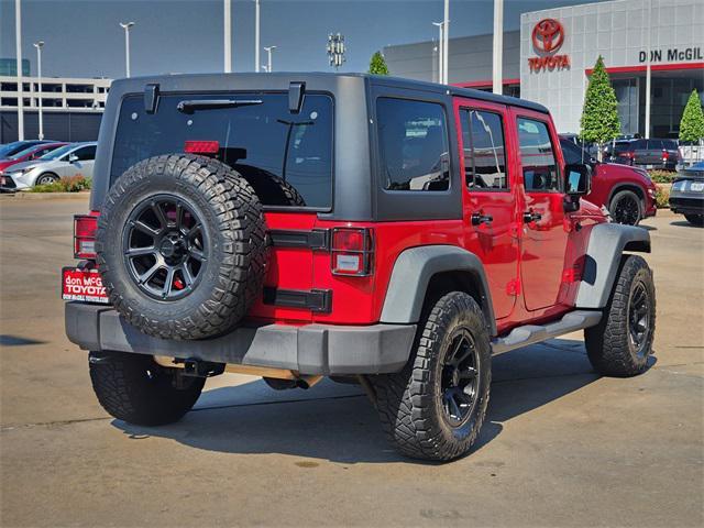 used 2015 Jeep Wrangler Unlimited car, priced at $18,922