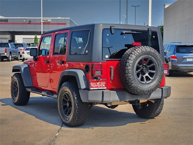 used 2015 Jeep Wrangler Unlimited car, priced at $18,922