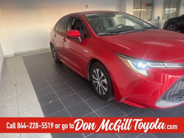 used 2021 Toyota Corolla Hybrid car, priced at $19,204