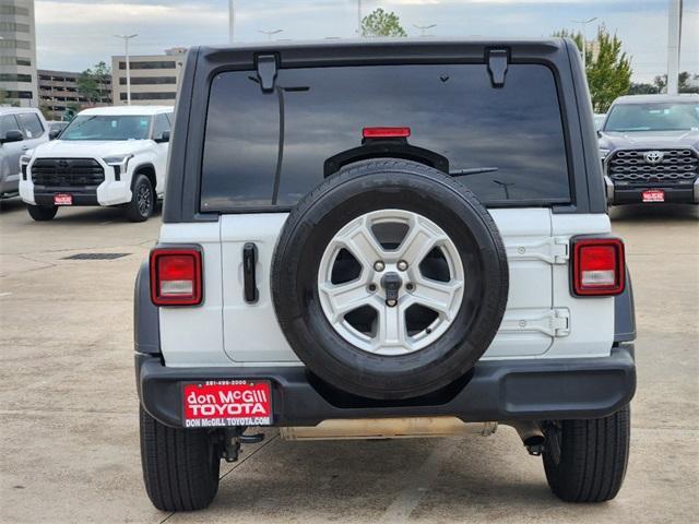 used 2021 Jeep Wrangler Unlimited car, priced at $23,871