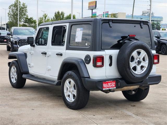 used 2021 Jeep Wrangler Unlimited car, priced at $23,871