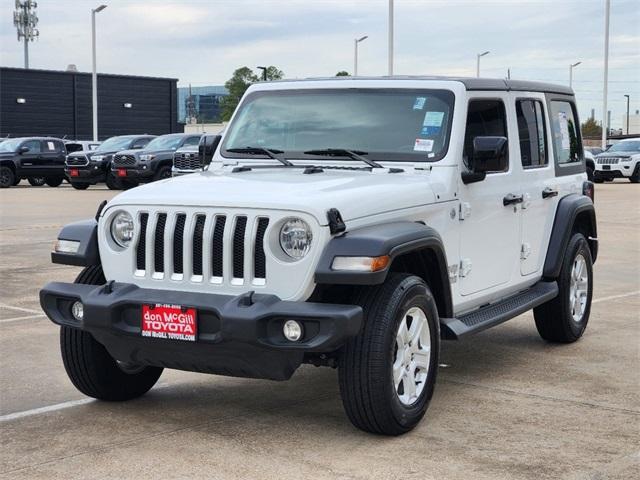 used 2021 Jeep Wrangler Unlimited car, priced at $23,871