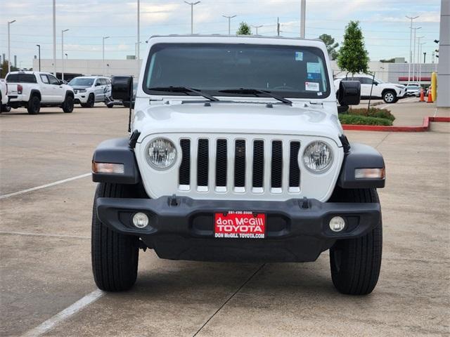 used 2021 Jeep Wrangler Unlimited car, priced at $23,871