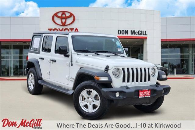 used 2021 Jeep Wrangler Unlimited car, priced at $23,871