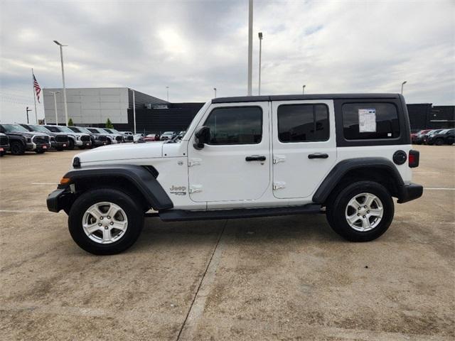 used 2021 Jeep Wrangler Unlimited car, priced at $23,871