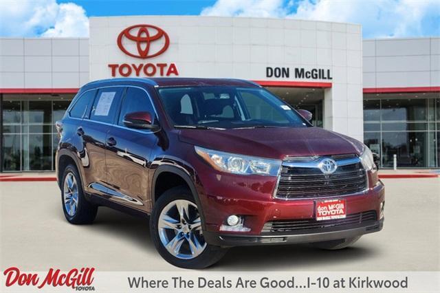 used 2015 Toyota Highlander car, priced at $21,802