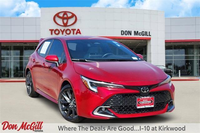 used 2023 Toyota Corolla Hatchback car, priced at $22,902