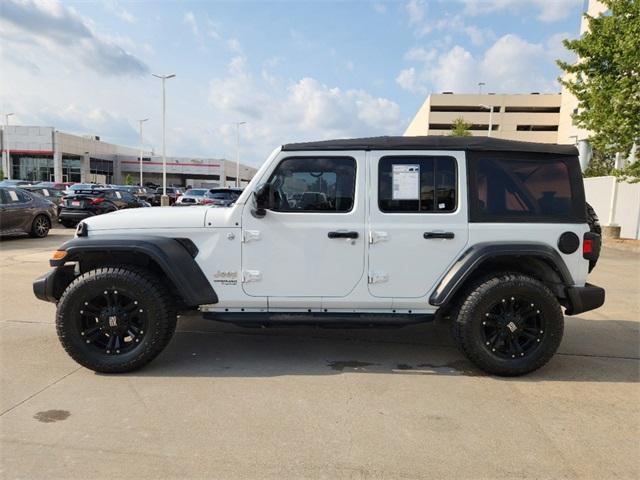 used 2018 Jeep Wrangler Unlimited car, priced at $21,998