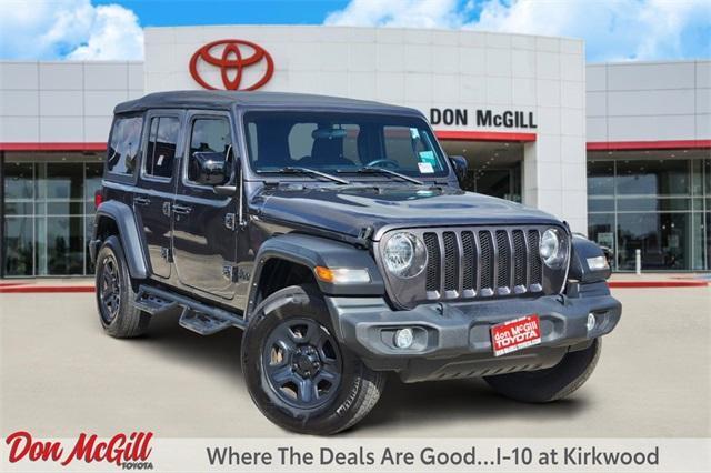 used 2023 Jeep Wrangler car, priced at $31,189