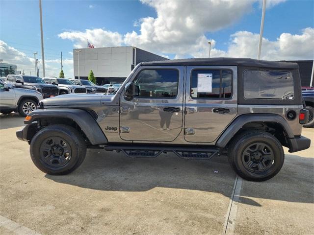 used 2023 Jeep Wrangler car, priced at $31,189