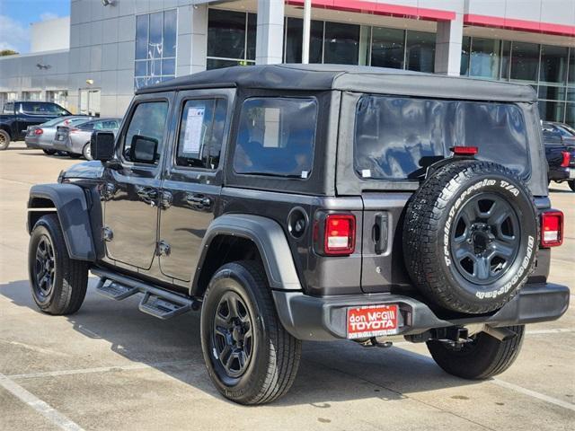 used 2023 Jeep Wrangler car, priced at $31,189