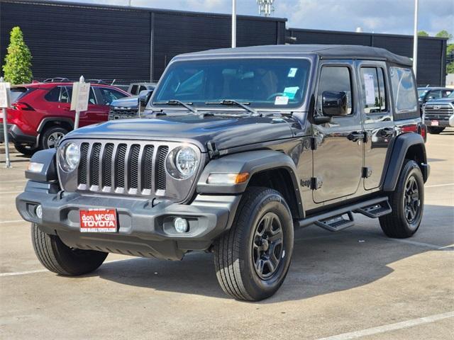 used 2023 Jeep Wrangler car, priced at $31,189