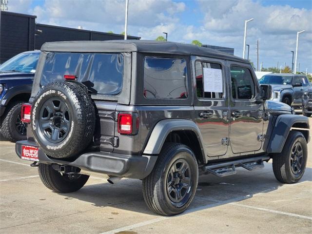 used 2023 Jeep Wrangler car, priced at $31,189