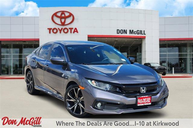 used 2020 Honda Civic car, priced at $20,045