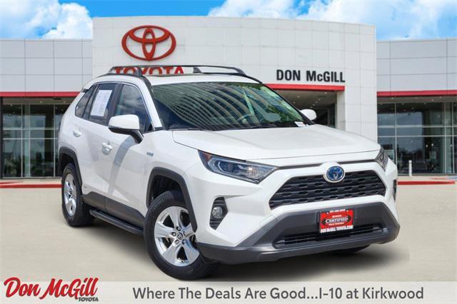 used 2019 Toyota RAV4 Hybrid car, priced at $26,177