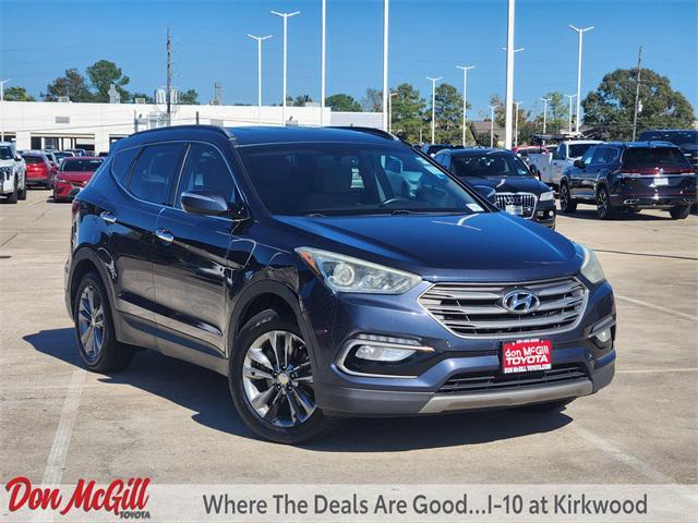used 2017 Hyundai Santa Fe Sport car, priced at $12,177