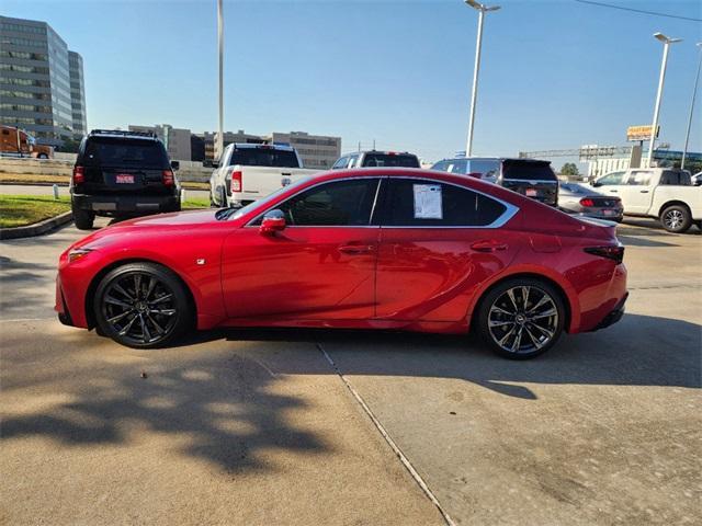 used 2023 Lexus IS 350 car, priced at $42,347