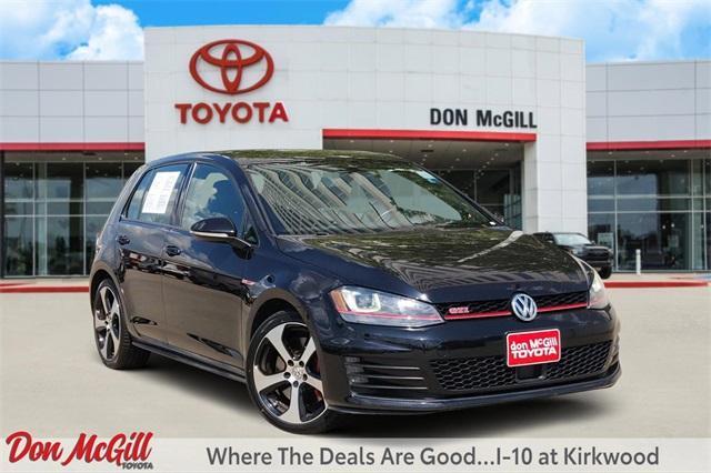 used 2017 Volkswagen Golf GTI car, priced at $18,479