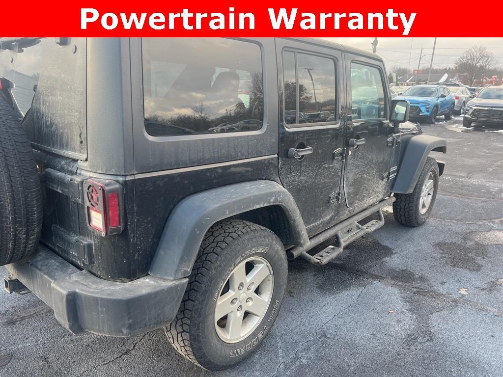 used 2015 Jeep Wrangler Unlimited car, priced at $17,500