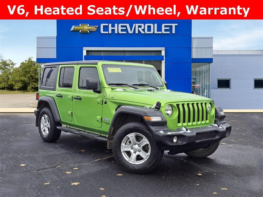 used 2019 Jeep Wrangler Unlimited car, priced at $22,495