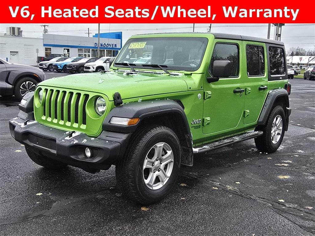 used 2019 Jeep Wrangler Unlimited car, priced at $22,495