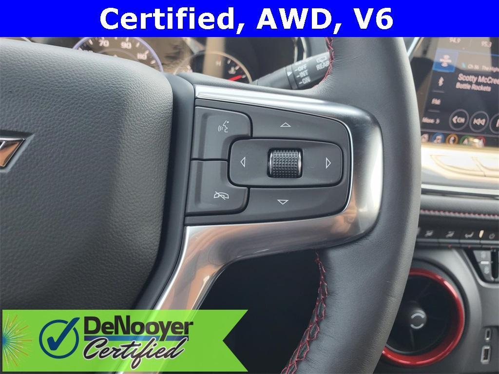 used 2022 Chevrolet Blazer car, priced at $33,900