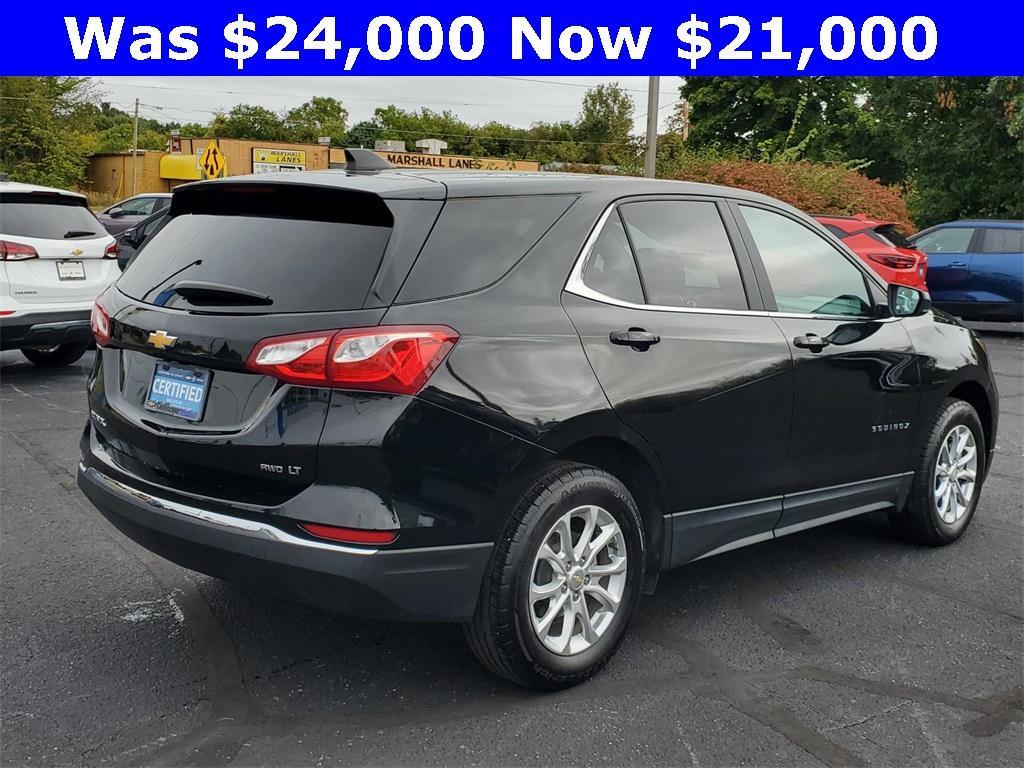 used 2021 Chevrolet Equinox car, priced at $21,000