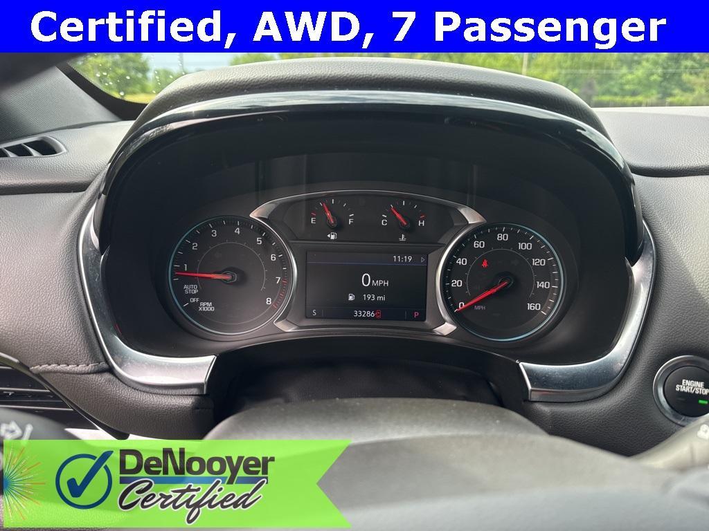 used 2022 Chevrolet Traverse car, priced at $30,990