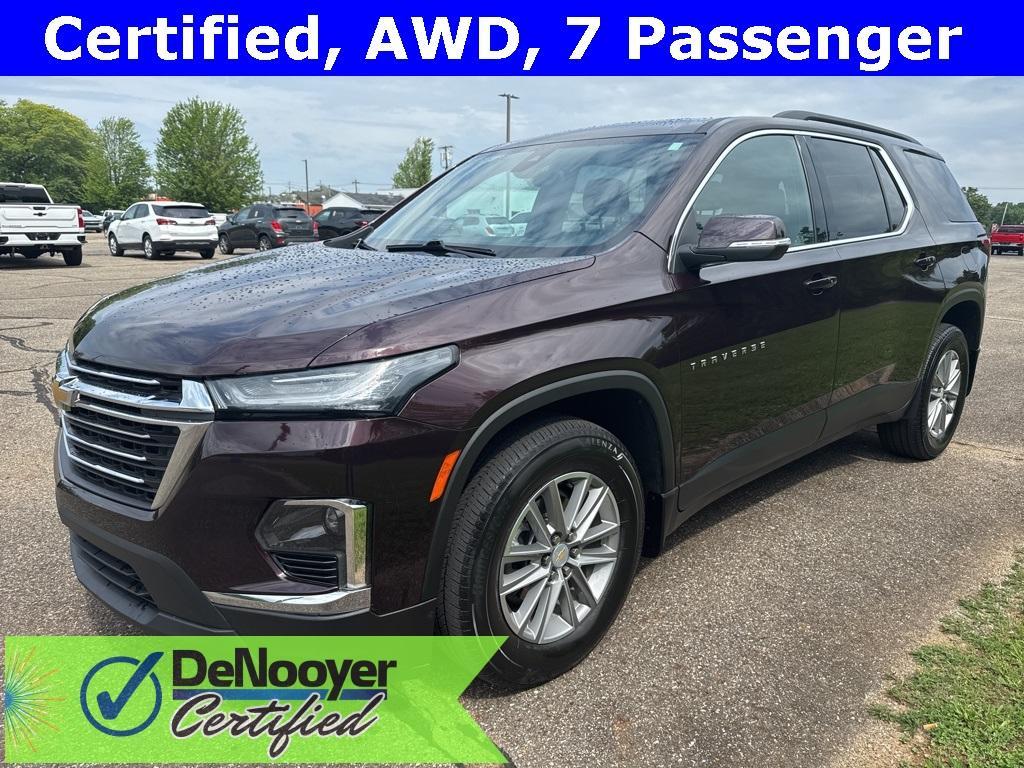 used 2022 Chevrolet Traverse car, priced at $30,990