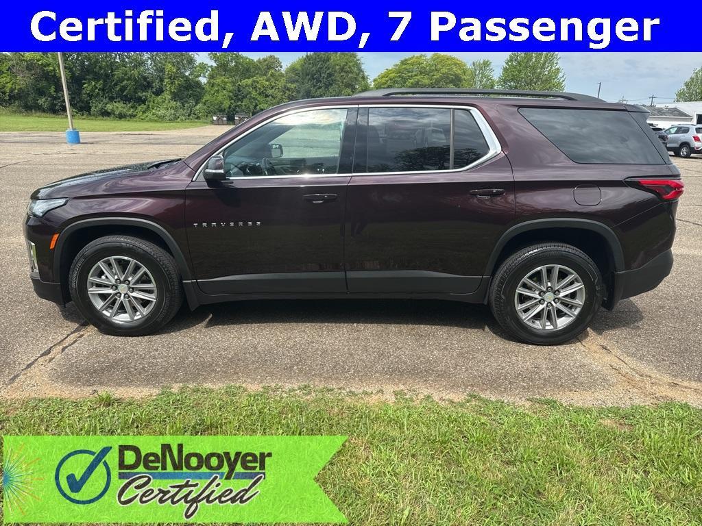 used 2022 Chevrolet Traverse car, priced at $30,990