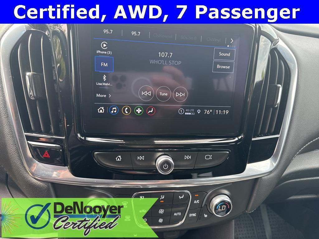 used 2022 Chevrolet Traverse car, priced at $30,990