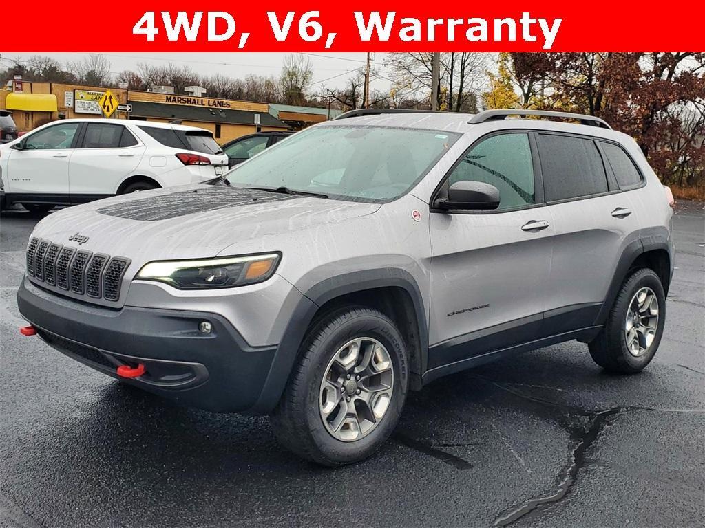 used 2019 Jeep Cherokee car, priced at $16,545