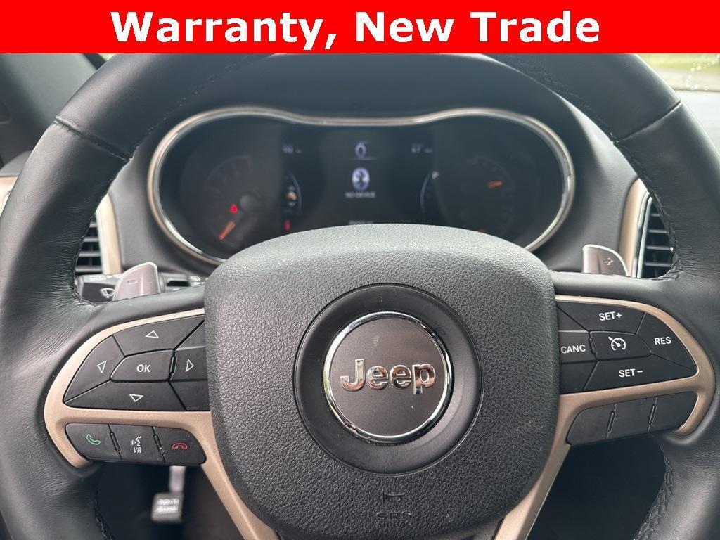 used 2017 Jeep Grand Cherokee car, priced at $14,490