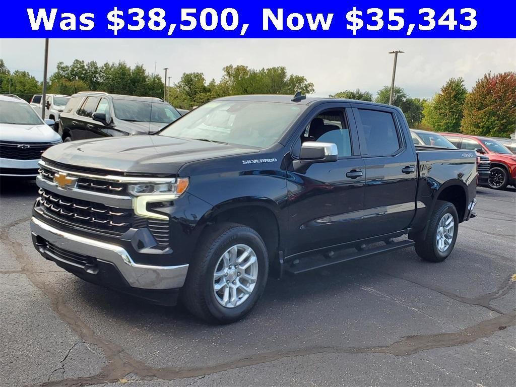 used 2023 Chevrolet Silverado 1500 car, priced at $35,343