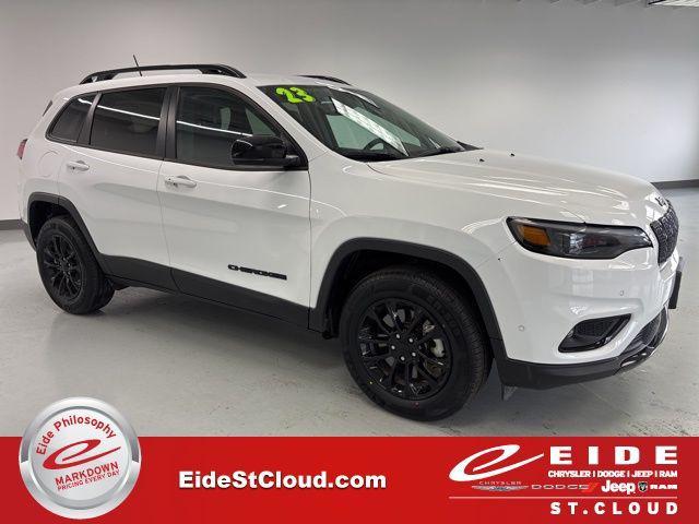 used 2023 Jeep Cherokee car, priced at $27,500