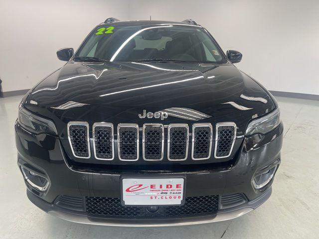 used 2022 Jeep Cherokee car, priced at $26,500