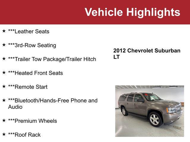 used 2012 Chevrolet Suburban car, priced at $6,000