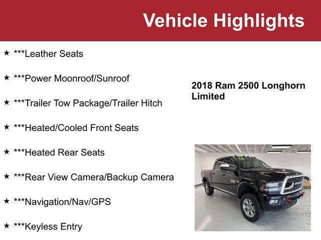 used 2018 Ram 2500 car, priced at $35,000