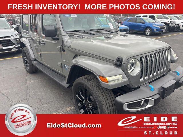 used 2023 Jeep Wrangler 4xe car, priced at $32,000