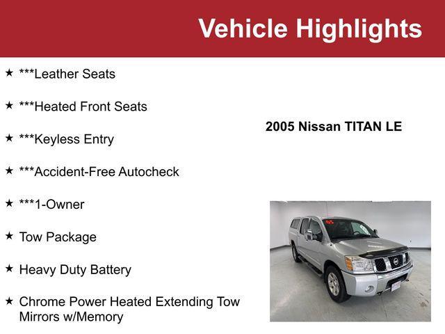 used 2005 Nissan Titan car, priced at $4,000