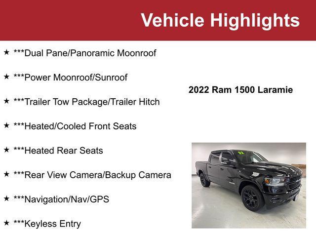 used 2022 Ram 1500 car, priced at $40,000