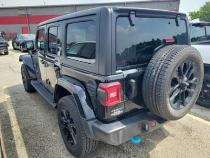 used 2022 Jeep Wrangler Unlimited 4xe car, priced at $32,000