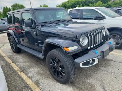 used 2022 Jeep Wrangler Unlimited 4xe car, priced at $32,000